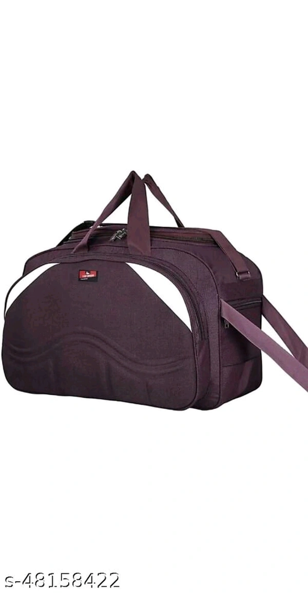 Elite Men Duffel BagsName: Elite Men Duffel BagsProduct - Purple, Free Size