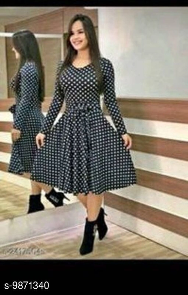 fancy kurti - black , 4XL 