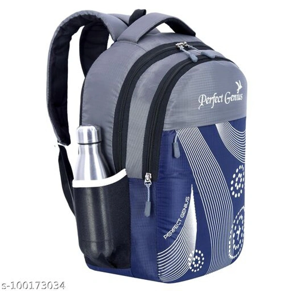 college bag - Free Size, Nevy Blue Grey