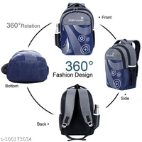 college bag - Free Size, Nevy Blue Grey