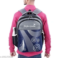 college bag - Free Size, Nevy Blue Grey