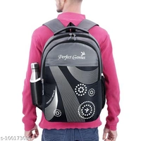 college bag - Free Size, Black Grey