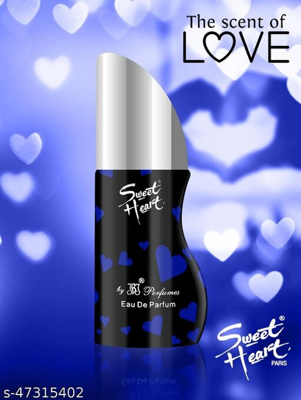 JBJ SweetHeart Perfume Blue (For Men & Women) Eau de Parfum - 30 ml (Pack of 2) - Free Size 