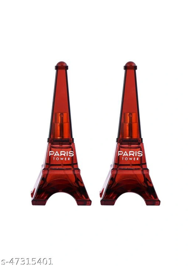 Sweet Heart PARIS TOWER BROWN (PACK OF 2) Eau de Parfum - 40 ml  (For Men & Women) - Free Size