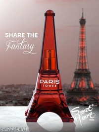 Sweet Heart PARIS TOWER BROWN (PACK OF 2) Eau de Parfum - 40 ml  (For Men & Women) - Free Size