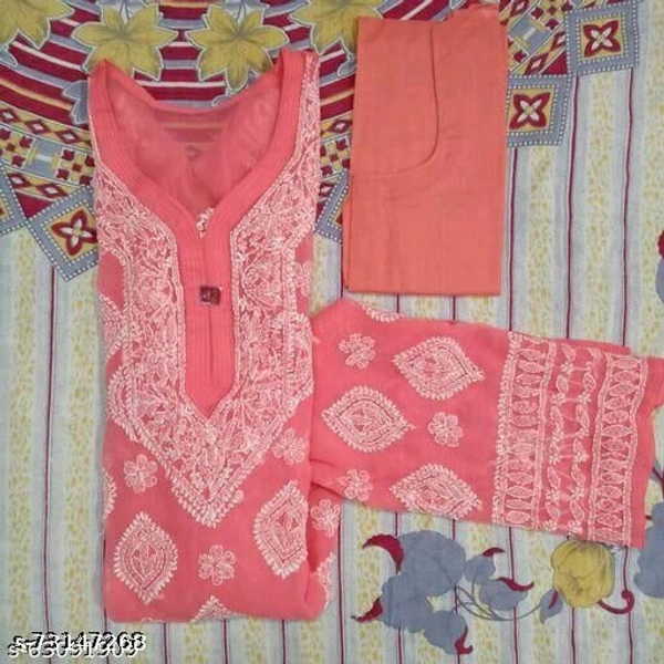 kurti with inner - Pink, XL 