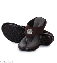 ShoeNstring Women Casual Flats - Rosewood , IND-6 