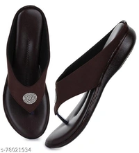 ShoeNstring Women Casual Flats - Rosewood , IND-6 