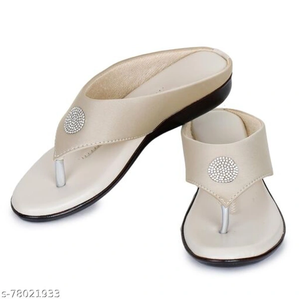 ShoeNstring Women Casual Flats - white , IND-6 