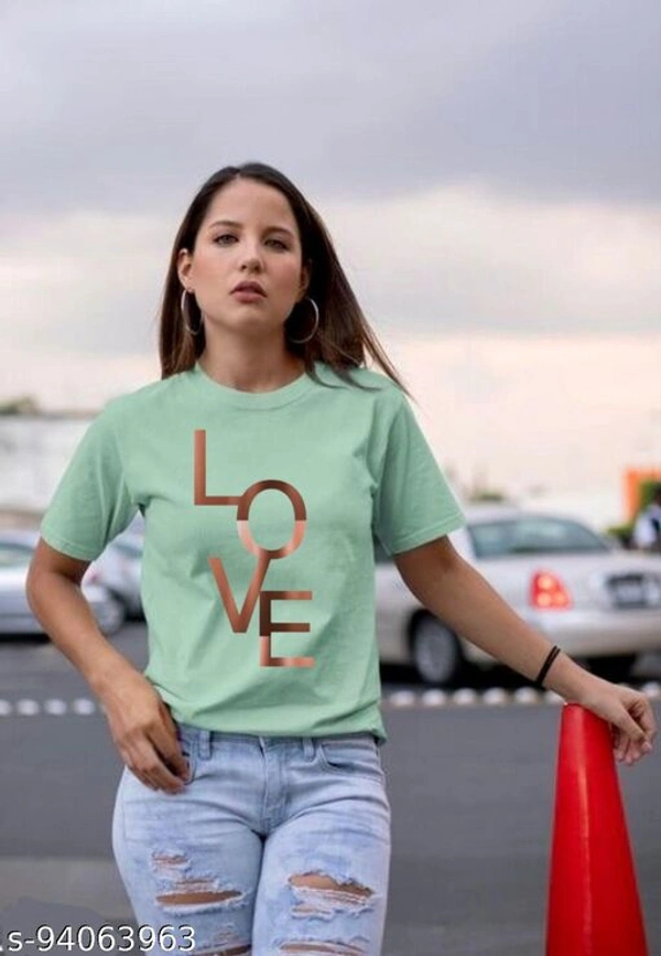 Comfy Sensational Women Tshirts  - palegreen , M 