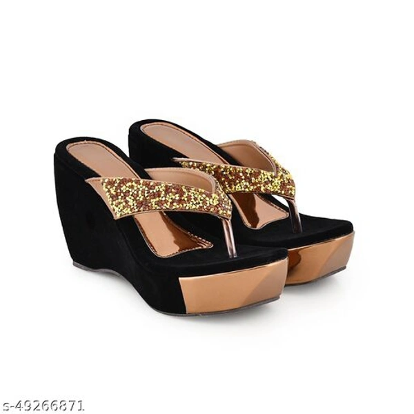 Versatile Women Heels - Goldan , IND-4 