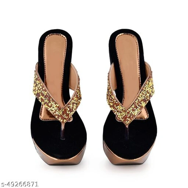 Versatile Women Heels - Goldan , IND-4 