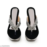 Versatile Women Heels - Silver, IND-5 