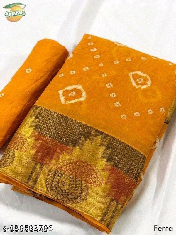 Myra Bandhani Superior Sarees - Fenta , Free size