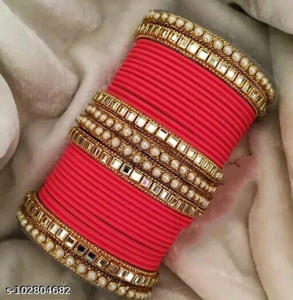 Bracelet & Bangles  - pink , 2.8 