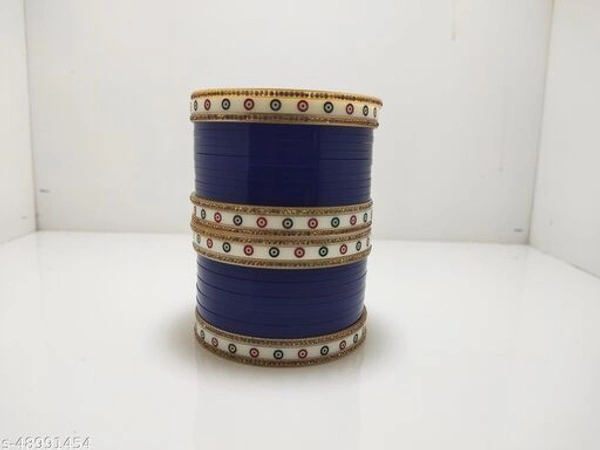 Elite Unique Bracelet & Bangles - Blue , 2.4