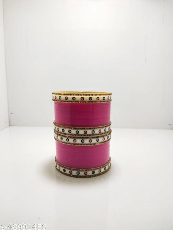Elite Unique Bracelet & Bangles - pink , 2.6 