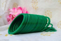 SET OF 40 BANGLES USED IN SUHAG CHOODA. - Green, 2.4