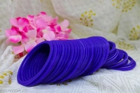SET OF 40 BANGLES USED IN SUHAG CHOODA. - blue , 2.4