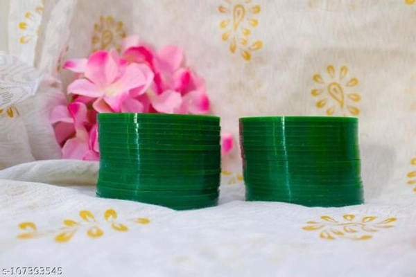 SET OF 40 BANGLES USED IN SUHAG CHOODA. - Green, 2.10 