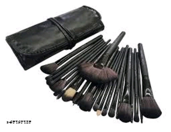 black bursh set - Black Colour, Free Size