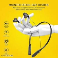 Ubon CL-50 Wireless Neckband 45H Playtime V5.0 Bluetooth Headset - Free Size