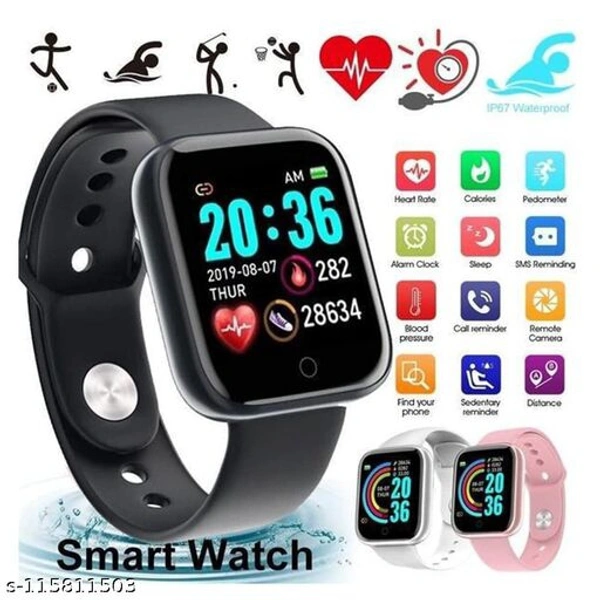 D20 Unisex smart band Smart watchName: D20 Unisex smart band Smart watchProduct  - Free Size