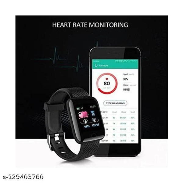 GOGYM Smart Watch Waterproof D116 Bluetooth Smartwatch Name: GOGYM Smart Watch Waterproof D116 Bluetooth Smartwatch Product  - Free Size