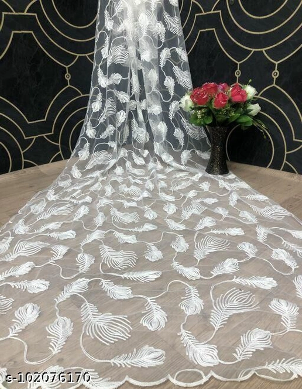 Ravishing Attractive Women Dupattas - White , Free Size