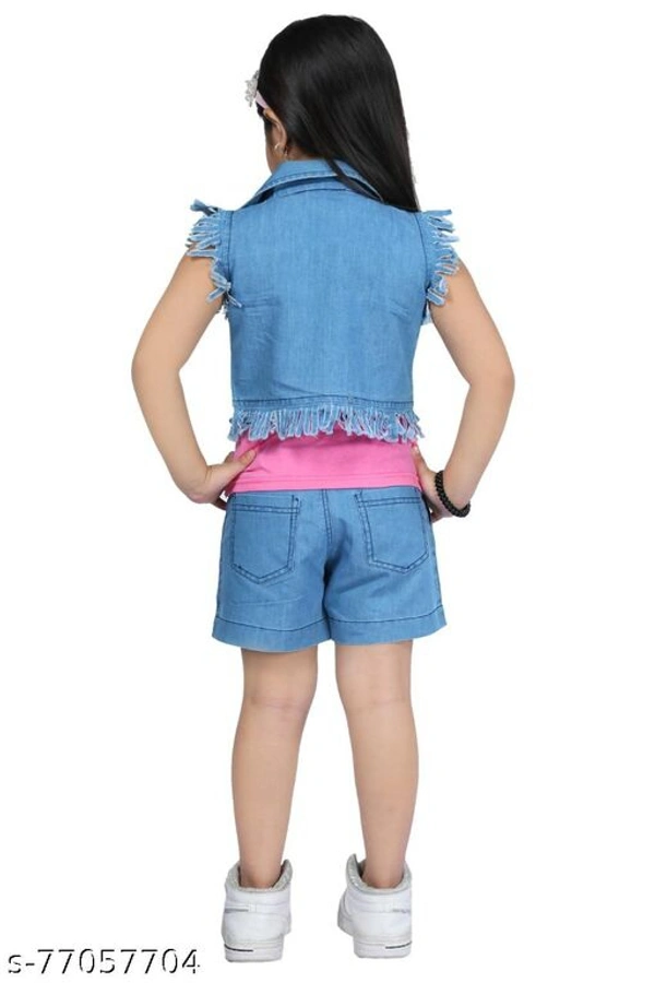 GIRLS CLOTHING SET - Pink, 3-4 
