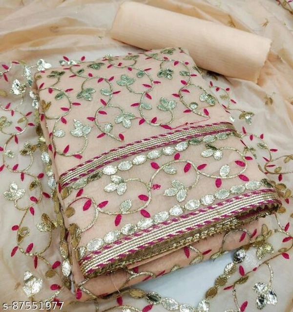 24 CARATE-2 FANCY - Creamy , Semi Stitched
