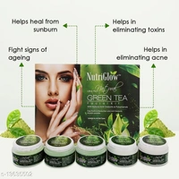 NutriGlow Advanced Meta Instant White Pro++ Facial Kit (260gm)|Deep Cleansing Milk (120ml) and Sun Screen Fairness Lotion SPF 40 (120ml) Name: NutriGlow Advanced Meta Instant White Pro++ Facial Kit (260gm)|Deep Cleansing Milk (120ml) and Sun Screen Fairness Lotion SPF 40 (120ml) Product  - Green, Free Size