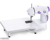 AKIARA Sewing Machine for Home Tailoring with Table Set Pedal, Adapter and Sewing Accessories - Free Size