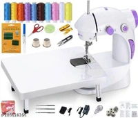 AKIARA Sewing Machine for Home Tailoring with Table Set Pedal, Adapter and Sewing Accessories - Free Size