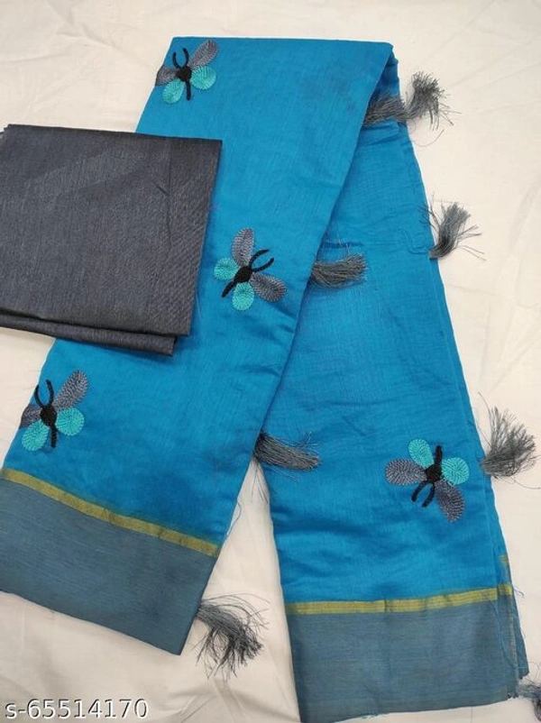Charvi Graceful Sarees - Aqua , Free Size
