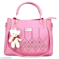Ravishing Stylish Women Handbags - Pink , Free Size