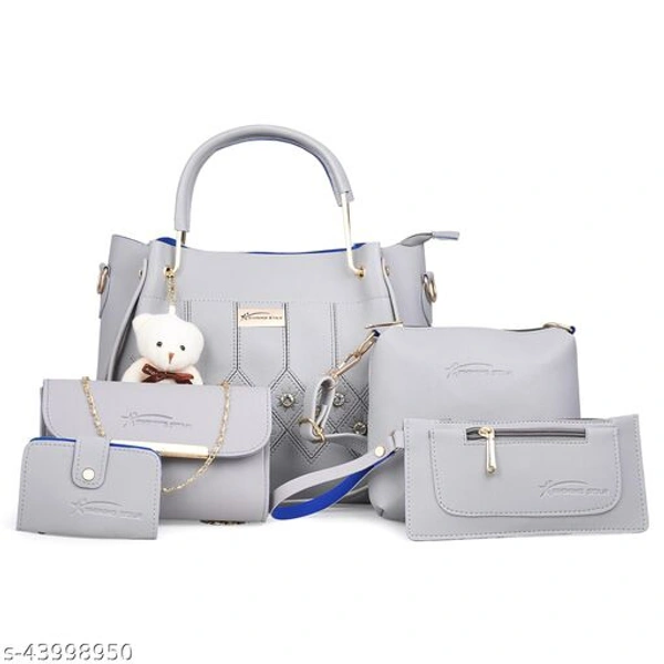 Ravishing Stylish Women Handbags - Grey , Free Size