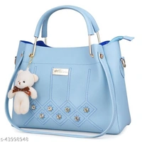 Ravishing Stylish Women Handbags - Sky Blue , Free Size