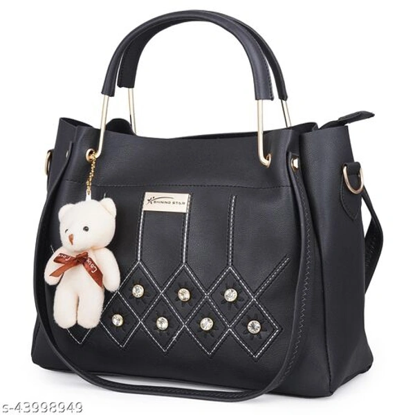Ravishing Stylish Women Handbags - black , Free Size