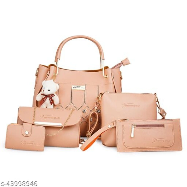 Ravishing Stylish Women Handbags - Skin , Free Size