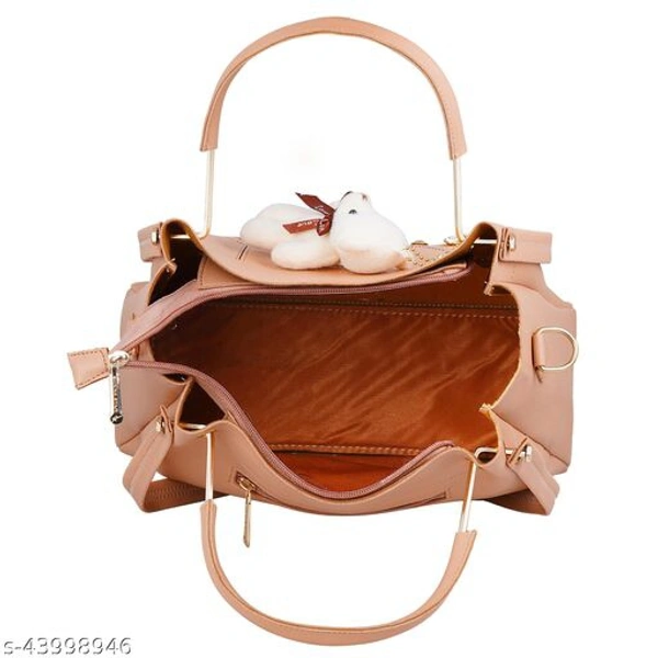 Ravishing Stylish Women Handbags - Skin , Free Size