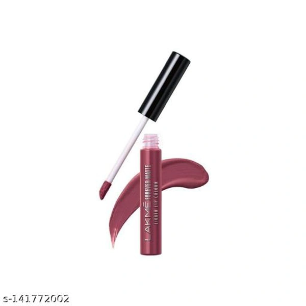 Lakmé Forever Matte Liquid Lip Colour, Nude Pink, 5.6 mlName: Lakmé Forever Matte Liquid Lip Colour, Nude Pink, 5.6 mlProduct Name: Lakmé Forever Matte Liquid Lip Colour, Nude Pink, 5.6 mlBrand  - Free Size 