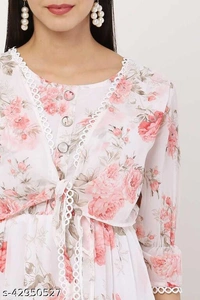 Fancy Fashionable Women Dresses - Pink, XL 