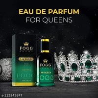 Fogg Scent Xtremo Perfume Body Spray For Men 100 ML & Fogg Scent I Am Queen Perfume Body Spray For Women 100 ML (Men & Women Perfume Combo Set (Pack of 2)) - Green, Free Size