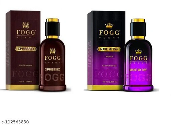 Fogg Scent Xtremo Perfume Body Spray For Men 100 ML & Fogg Scent I Am Queen Perfume Body Spray For Women 100 ML (Men & Women Perfume Combo Set (Pack of 2))Name: Fogg Scent Xtremo Perfume Body Spray For Men 100 ML & Fogg Scent I Am Queen Perfume Body Spray For Women 100 ML (Men & Women Perfume Combo Set (Pack of 2))Product  - Brown , Free Size
