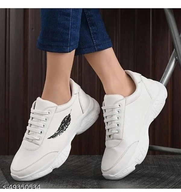 NEW FASION SNEAKERS SHOES FOR WOMEN'S - White, IND-4 