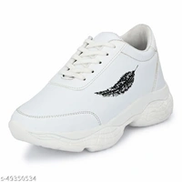 NEW FASION SNEAKERS SHOES FOR WOMEN'S - White, IND-5 
