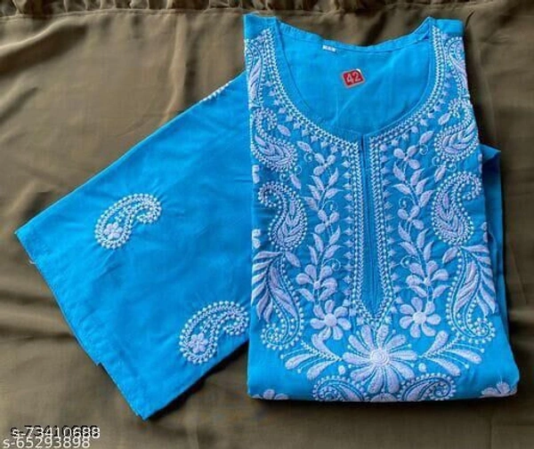 Aagyeyi Superior Kurtis - Aqua, XL 