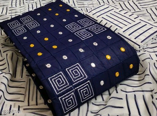 Kashvi Alluring Salwar Suits & Dress Materials - Free Size, nevy Blue