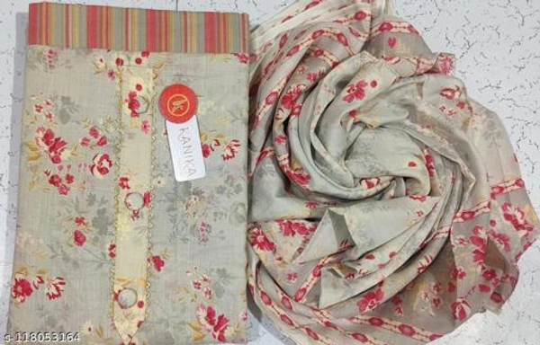 KANIKA FASHION Suits - Un stitched, Thunder